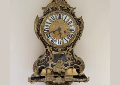 restauration pendule ancien or